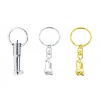 PacDent Key Chains - 401N Reg. tooth key chain (silver)
